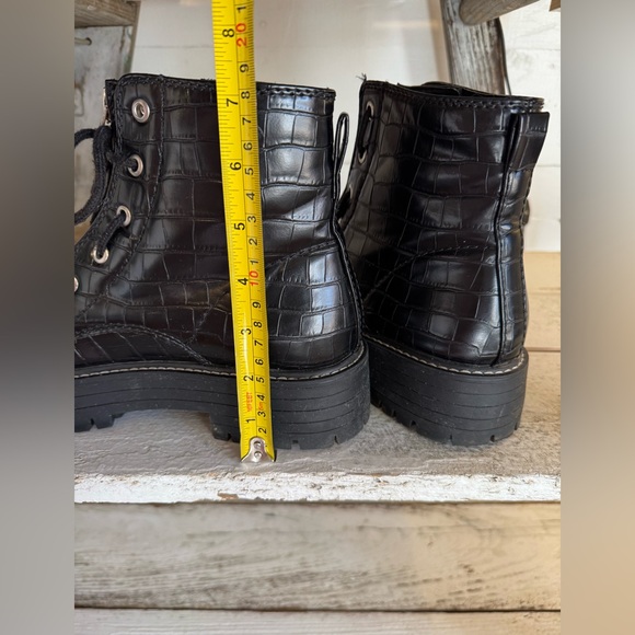 Sugar Black Combat Boots - Picture 16 of 16